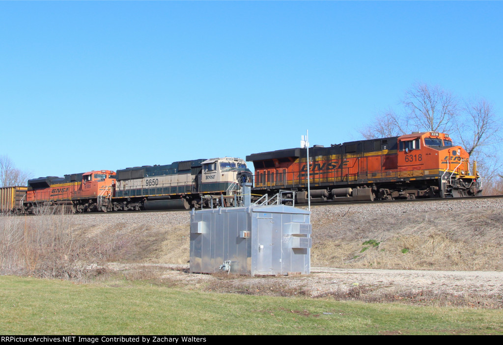 BNSF 6318 9650 9186